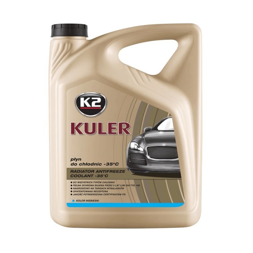 PŁYN DO CHŁODNIC KULER NIEBIESKI K2 5L