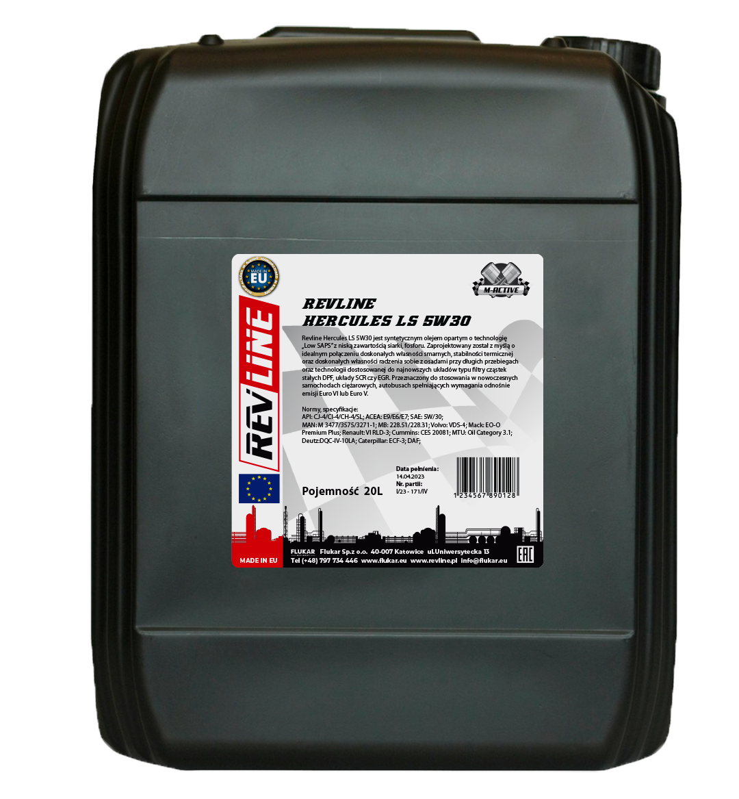 REVLINE HERCULES LS 5W30 20L