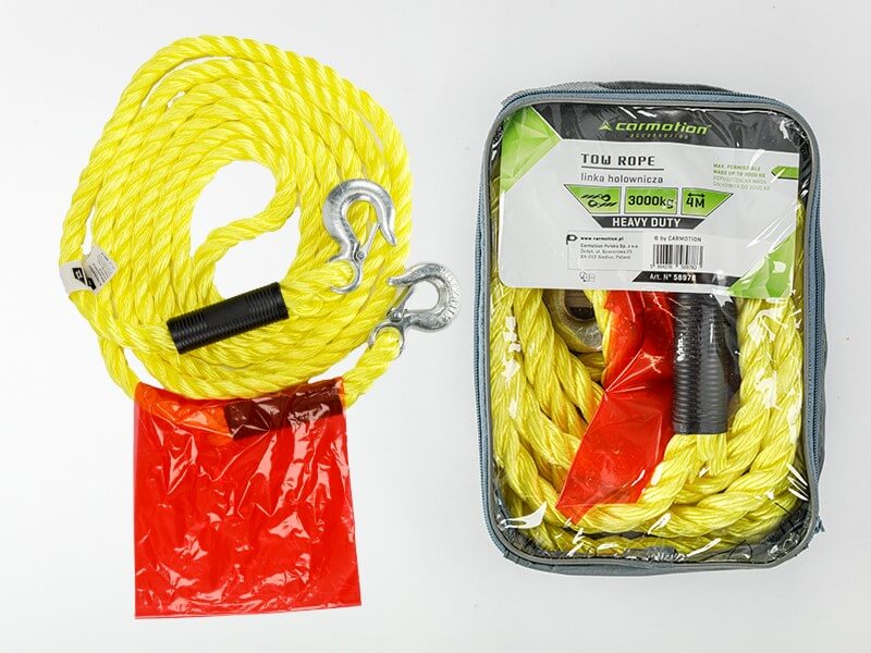 LINKA HOLOWNICZA PLECIONA 3T HAK 4M CARMOTION