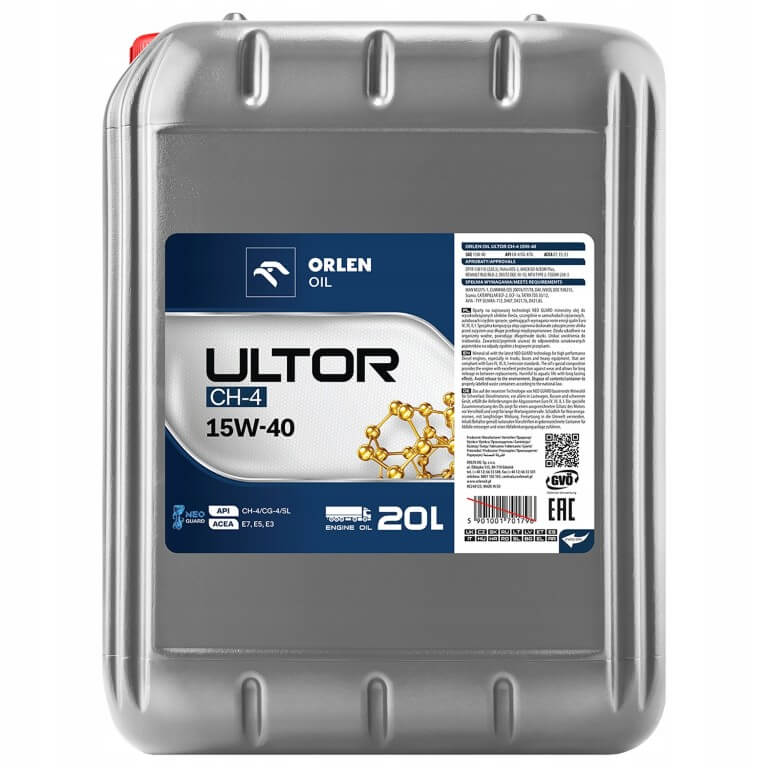 ORLEN ULTOR CH-4 15W40 20L
