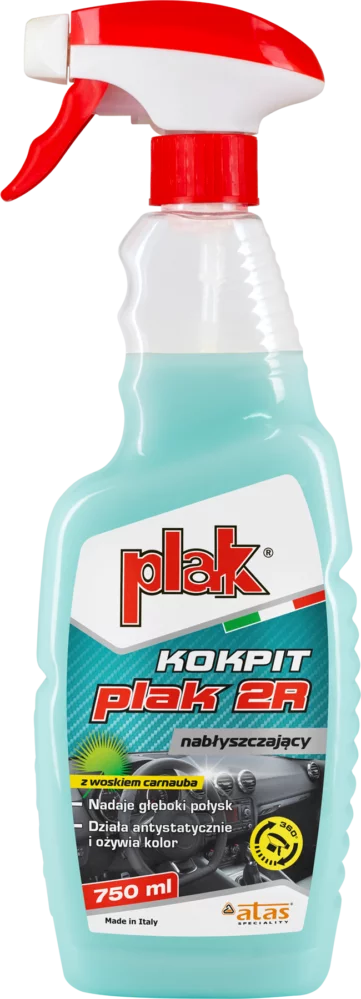 PLAK 2R KOKPIT NABŁYSZCZAJĄCY Z WOSKIEM 750ml