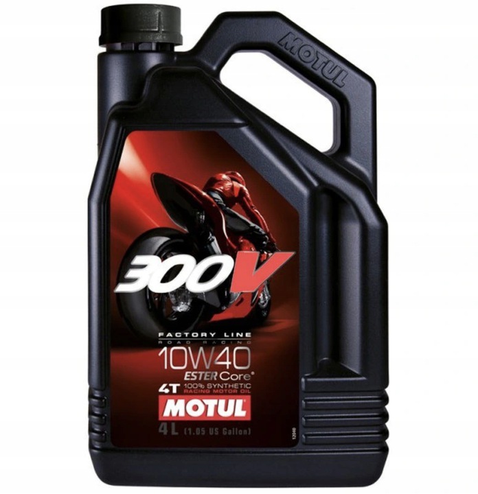MOTUL 300V 4T 10W40 FACTORY LINE ROAD RACING 4L