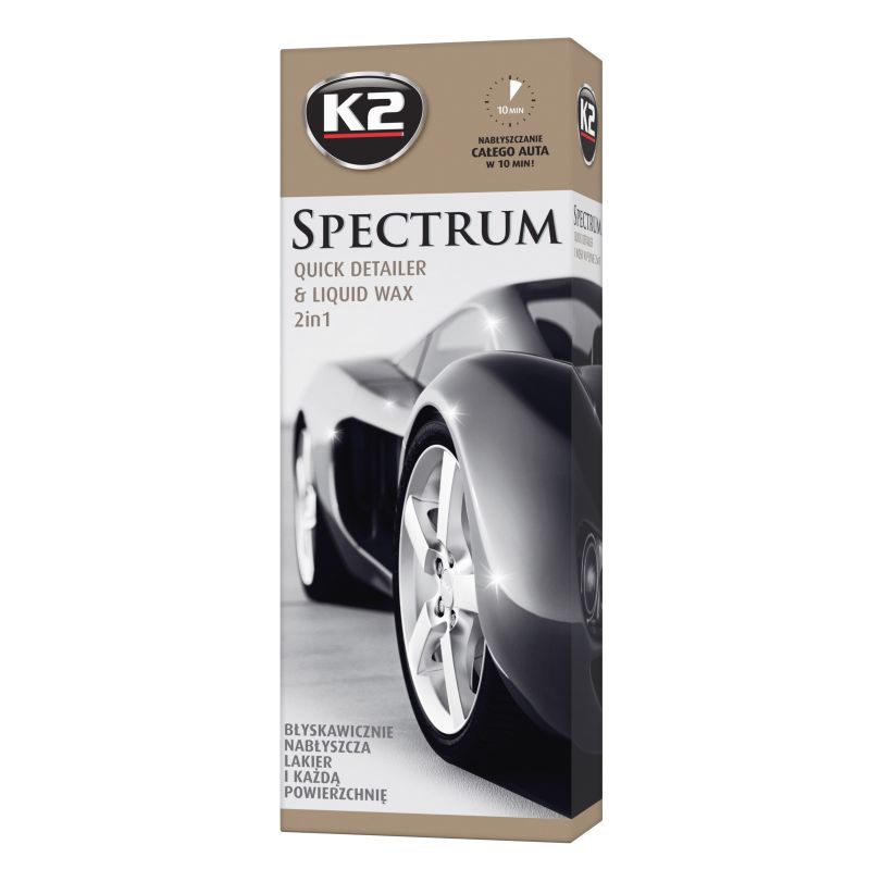 K2 SPECTRUM Wosk syntetyczny + mikrofibra 700ml