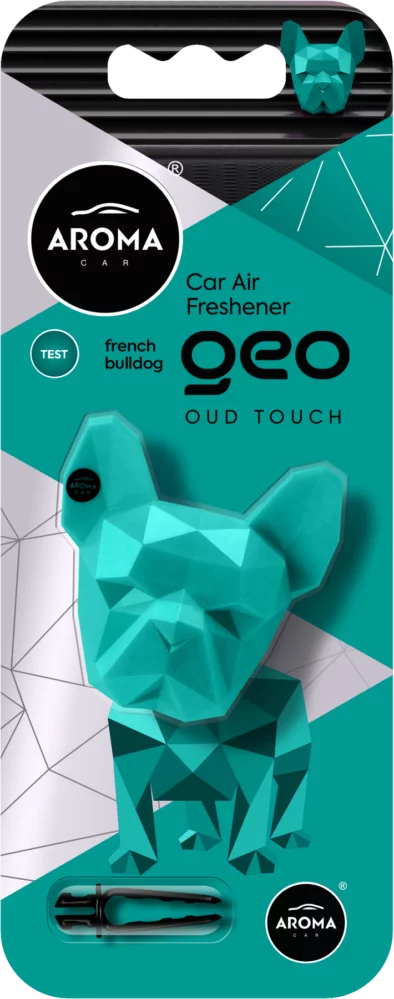 ZAPACH AROMA CAR GEO DOG 3D OUD TOUCH