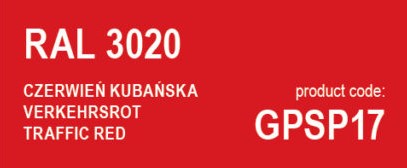 LAKIER AKRYLOWY CZERWONY GRAFEN 400ml