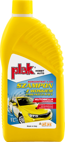 PLAK SZAMPON AUTOBELLA Z WOSKIEM 1L