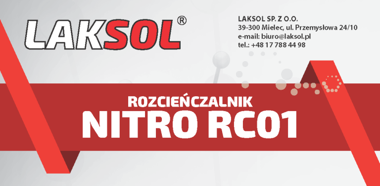 ROZCIEŃCZALNIK NITRO RC-01 LAKSOL 1L
