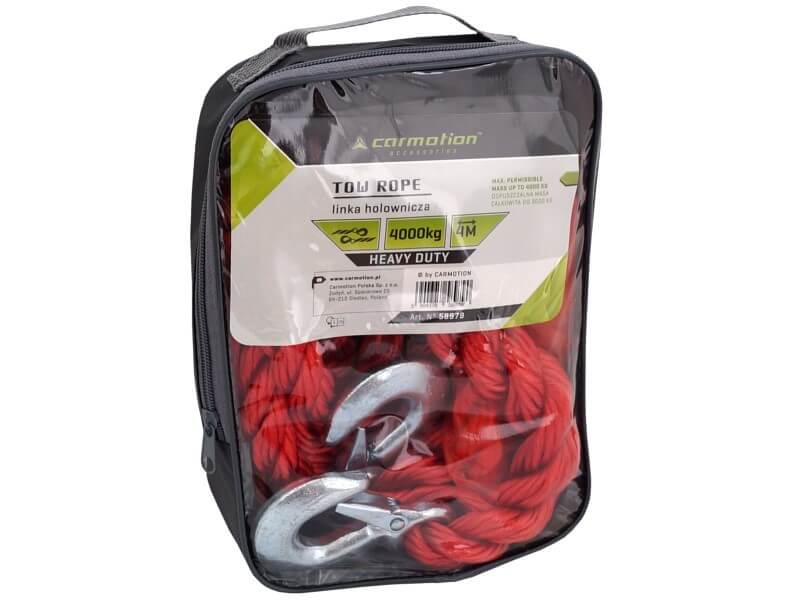 LINKA HOLOWNICZA PLECIONA 4T HAK 4M CARMOTION