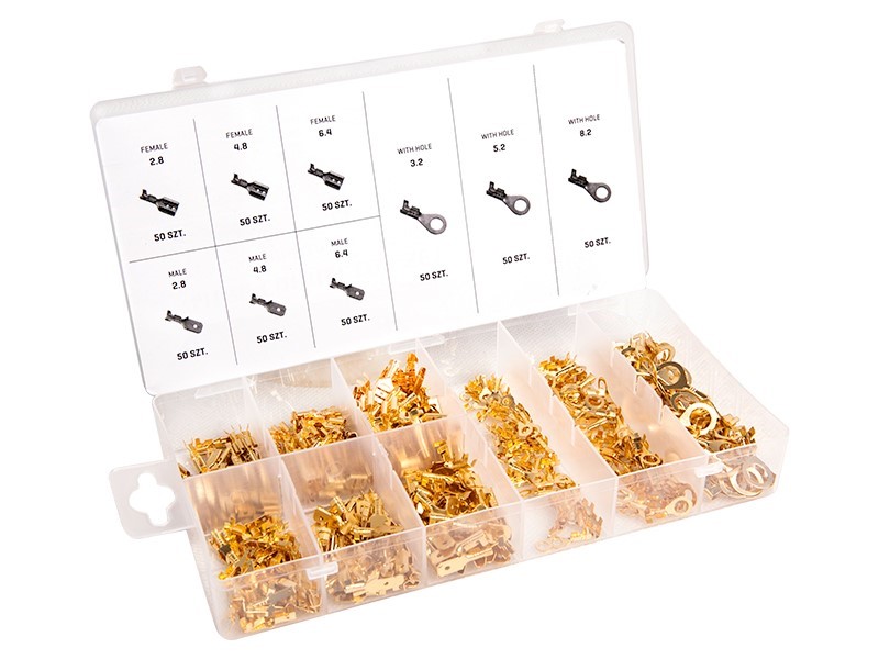 ZESTAW KONEKTORÓW 160szt