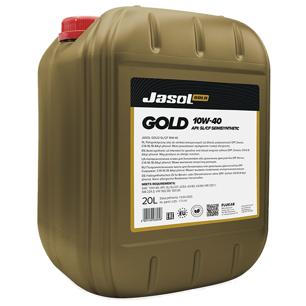 JASOL GOLD SL/CF 10W40 20L