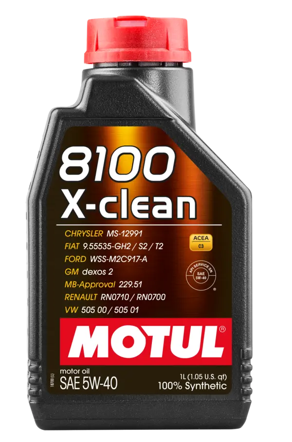 MOTUL 8100 X-Clean C3 5W40 1L