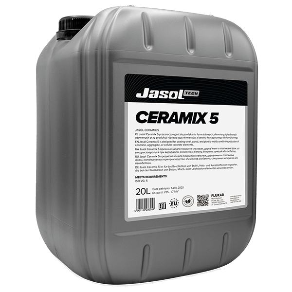 JASOL CERAMIX 5 20L olej do form