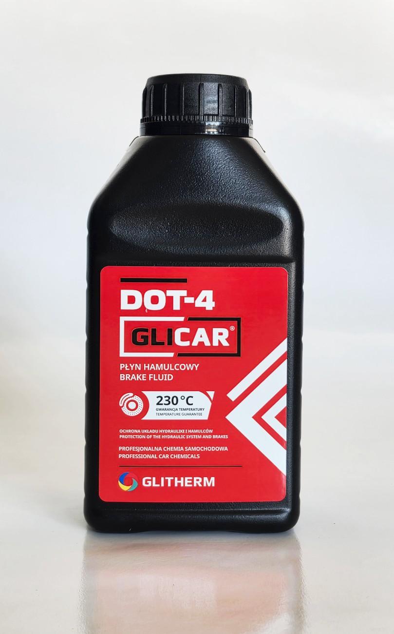 PŁYN HAMULCOWY DOT-4 GLICAR 500ml