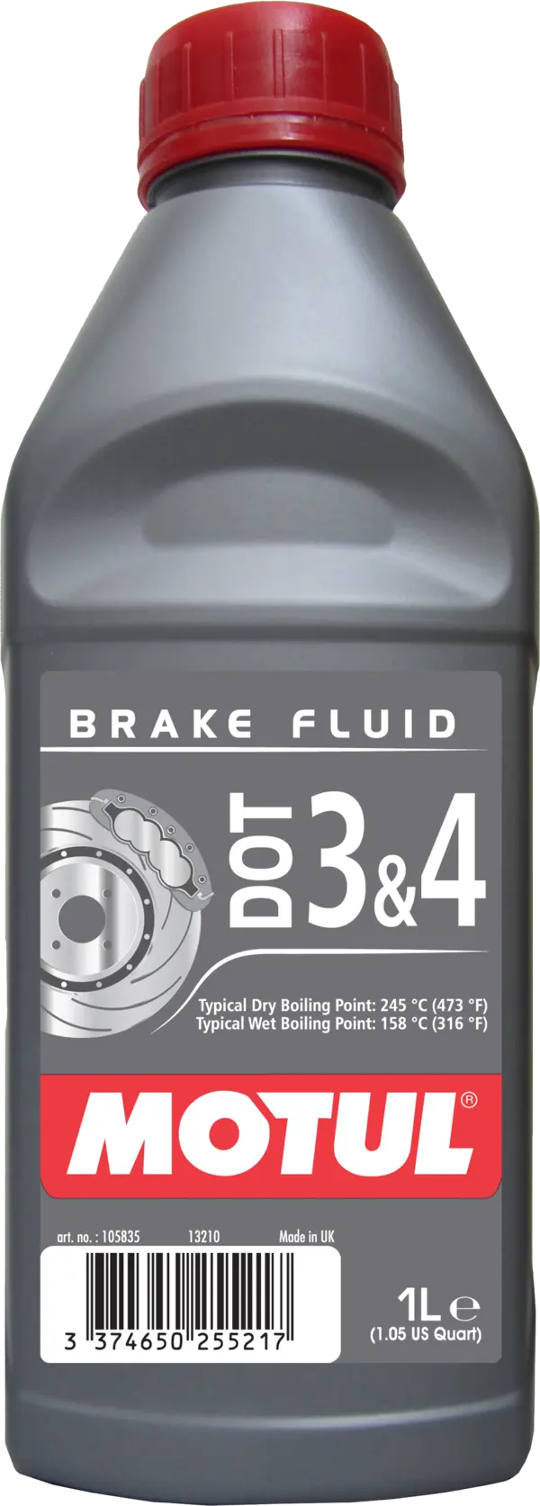 PŁYN HAMULCOWY DOT-3 & DOT-4 MOTUL 1L
