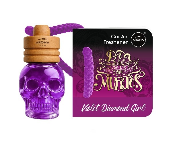 ZAPACH AROMA CAR WOOD MUERTOS VIOLET DIAMOND GIRL
