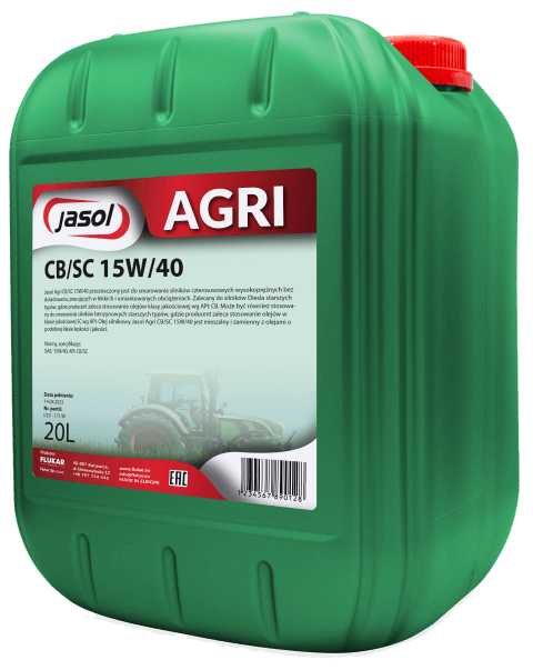 JASOL AGRI CB/SC 15W40 20L