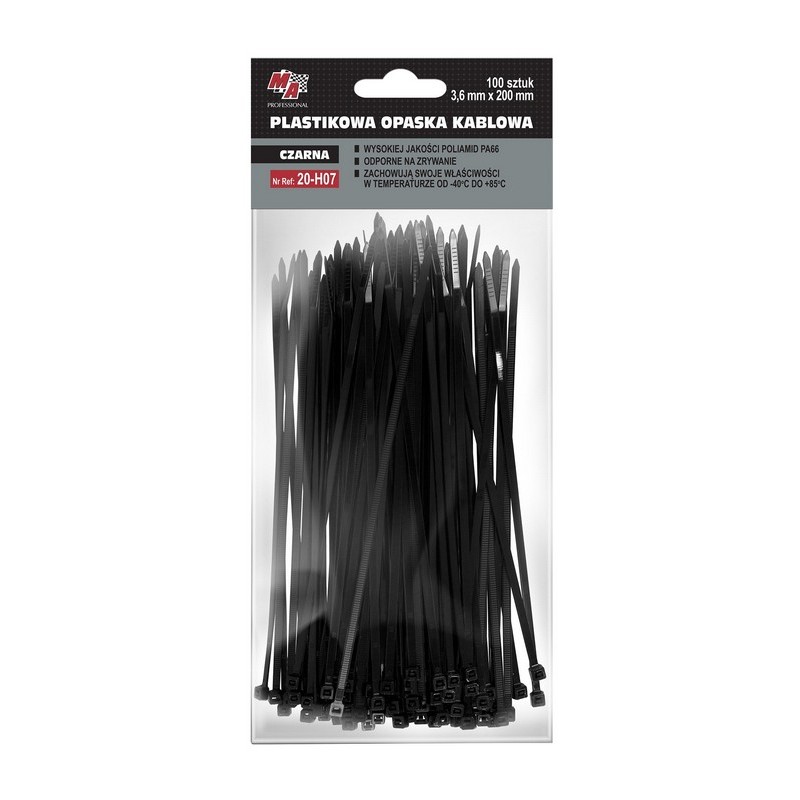 OPASKA KABLOWA 3,6 mm x 200 100szt MA Professional