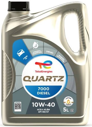 TOTAL QUARTZ 7000 DIESEL 10W40 5L