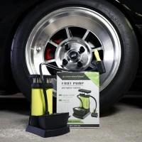 POMPKA NOŻNA SŁUPKOWA DWUTŁOKOWA MAX 10 BAR/140 PSI CARMOTION