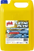 PŁYN DO SPRYSKIWACZY LETNI PLAK Z POWŁOKĄ HYDROFOBOWĄ 4L