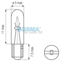 ZAR.12 [V] 1,2 [W] T05 pomarańczowa Bosma