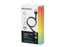 Kabel WAYME USB - Lightning PODŚWIETLANY LED 2m
