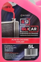 PŁYN DO CHŁODNIC GLICAR G12 CZERWONY 5L