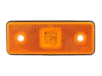 LAMPA OBRYSOWA POMARAŃCZOWA LED 12/24V