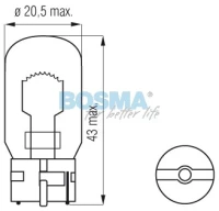 ZAR.12 [V] 21 [W] T20d W21W całoszklana Bosma