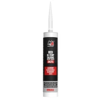 USZCZELNIACZ SILIKONOWY Czerwony 343°C MA Professional 290g