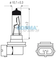 ZAR.12 [V] 55 [W] H11 PGJ19-2 Bosma