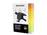 UCHWYT SAMOCHODOWY GRAWITACYJNY CZARNY