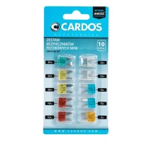 BEZPIECZNIKI PŁYTKOWE MINI 5A-30A CARDOS
