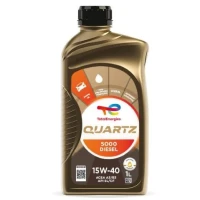 TOTAL QUARTZ DIESEL 5000 15W40 1L