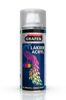 LAKIER AKRYLOWY CZERWONY GRAFEN 400ml