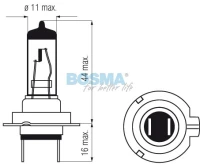 ZAR.24 [V] 70 [W] H7 PX26D H.D Long Life Bosma