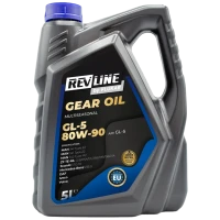 REVLINE GEAR OIL GL-5 80W90 LS 5L