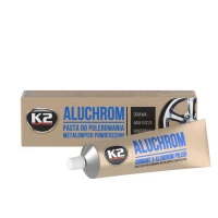 K2 ALUCHROM Pasta do polerowania metalowych powiechrzni 120g