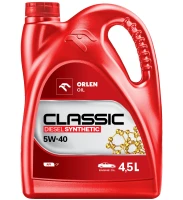 ORLEN CLASSIC DIESEL Synthetic 5W40 4,5L (PLATINUM CLASSIC DIESEL SYNTH)